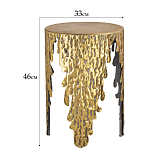 Столик дизайнерский Copper streaks варинант исполнения - 5 | Loft Concept в Санкт-петербурге