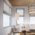 Люстра трехъярусная с декором из круглых деревянных бусин с кисточками Gray Brown Wooden Beads Chandelier варинант исполнения - 4 | Loft Concept в Санкт-петербурге