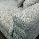 Дизайнерский Диван Lancaster Серо-голубое букле варинант исполнения - 1 | Loft Concept в Санкт-петербурге