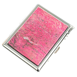 Портсигар с газовой зажигалкой из натурального камня Родонит Stone Cigarettes Cases варинант исполнения - 1 | Loft Concept в Санкт-петербурге