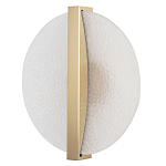 Бра с белым матовым стеклянным плафоном круглой формы Soft Glow Harmony варинант исполнения - 3 | Loft Concept в Санкт-петербурге