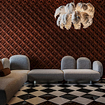 Гипсовая 3D Панель AZTECA варинант исполнения - 1 | Loft Concept в Санкт-петербурге