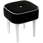 Квадратный мягкий пуф на белых ножках Winton Pouf Square варинант исполнения - 9 | Loft Concept в Санкт-петербурге