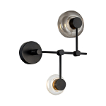 Бра с 2-мя плафонами разного диаметра и цвета Polyhedron варинант исполнения - 1 | Loft Concept в Санкт-петербурге