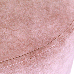 Банкетка овальная пыльно-розовый велюр на 4-х металлических ножках золотого цвета SANJAY варинант исполнения - 5 | Loft Concept в Санкт-петербурге