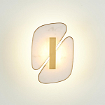 Бра с мраморными вставками Marble Plates варинант исполнения - 2 | Loft Concept в Санкт-петербурге