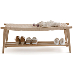 Деревянная банкетка из массива дуба Mia Oak Banquet варинант исполнения - 3 | Loft Concept в Санкт-петербурге