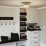 Потолочный светильник со стеклянным плафоном в виде купола Quoizel варинант исполнения - 16 | Loft Concept в Санкт-петербурге