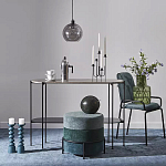 Подсвечник фигурный голубой Bright Accent 33 см варинант исполнения - 4 | Loft Concept в Санкт-петербурге