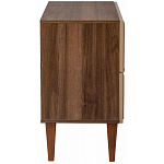 Тумба прикроватная бежевая из массива бука с 2-мя ящиками Wenge Light варинант исполнения - 3 | Loft Concept в Санкт-петербурге