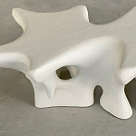 Кофейный стол природной формы Sirius White Coffee Table варинант исполнения - 1 | Loft Concept в Санкт-петербурге