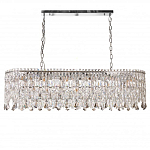 Люстра овальная с хрустальными подвесками Roul Crystal Light варинант исполнения - 6 | Loft Concept в Санкт-петербурге