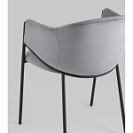 Стул Brace велюр молочный варинант исполнения - 3 | Loft Concept в Санкт-петербурге