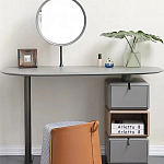 Консоль с зеркалом и  3-мя вращающимися ящиками Eloida варинант исполнения - 3 | Loft Concept в Санкт-петербурге