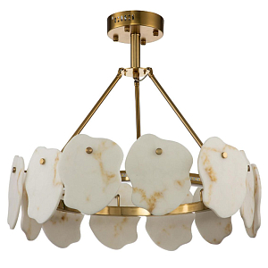 Люстра Мрамор Lucretia Marble Round Chandelier 60 см
