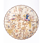 Чаша с цветочным орнаментом на ножке в виде бронзового ангела Eden Garden варинант исполнения - 4 | Loft Concept в Санкт-петербурге