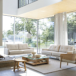 Кресло с каркасом из массива дуба Gallin Chair Boucle варинант исполнения - 8 | Loft Concept в Санкт-петербурге