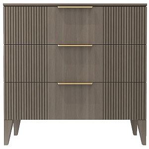 Комод коричневого цвета с 3-мя ящиками Harper Line