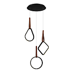 Подвесной светильник с геометрическими источниками света Geometric Architecture of Light варинант исполнения - 1 | Loft Concept в Санкт-петербурге