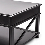 Широкий кофейный столик с ящиком Monsignor варинант исполнения - 2 | Loft Concept в Санкт-петербурге