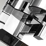 Бра для ванных комнат с цилиндрическим плафоном на прямоугольном зеркальном основании Feiss варинант исполнения - 4 | Loft Concept в Санкт-петербурге