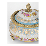 Шкатулка фарфоровая с цветочной росписью Eden Garden варинант исполнения - 2 | Loft Concept в Санкт-петербурге