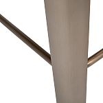 Стул барный светло-серый из экокожи Spectacular High Bar Stool варинант исполнения - 6 | Loft Concept в Санкт-петербурге