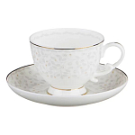 Чайный сервиз белого цвета из фарфора на 6 персон 15 предметов Floral Charm варинант исполнения - 1 | Loft Concept в Санкт-петербурге