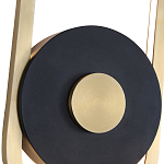 Бра с овальной рамой цвета латунь Midnight Orbit варинант исполнения - 1 | Loft Concept в Санкт-петербурге