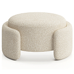 Круглая Оттоманка Alice ткань букле варинант исполнения - 2 | Loft Concept в Санкт-петербурге