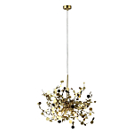 Подвесной светильник с металлическими круглыми элементами Terzani Argent варинант исполнения - 6 | Loft Concept в Санкт-петербурге