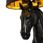 Horse Statue Floor Lamp Большой светильник Черная Лошадь варинант исполнения - 1 | Loft Concept в Санкт-петербурге