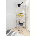Полка напольная трехъярусная для ванной Bathroom Floor Shelf варинант исполнения - 6 | Loft Concept в Санкт-петербурге