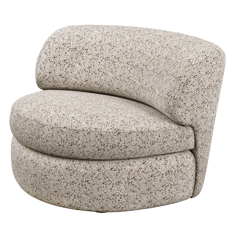 Кресло Ulysses Молочный Серый в Санкт-петербурге | Loft Concept 