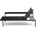 Диван-шезлонг черный Annet варинант исполнения - 4 | Loft Concept в Санкт-петербурге