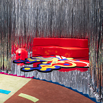 Дизайнерский ковер в виде бабочки Poltronova Tappeto Farfalla Rug варинант исполнения - 12 | Loft Concept в Санкт-петербурге