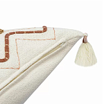 Подушка декоративная с геометрическим узором и кисточками Divine Abstractions варинант исполнения - 2 | Loft Concept в Санкт-петербурге