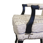 Кресло c растительным орнаментом Aubrey Classical Armchair beige jacquard варинант исполнения - 4 | Loft Concept в Санкт-петербурге