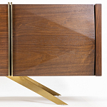 ТВ-тумба в цвете американский орех Introduce варинант исполнения - 4 | Loft Concept в Санкт-петербурге