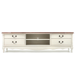 ТВ-тумба в стиле прованс из массива берёзы Interiors Romance варинант исполнения - 1 | Loft Concept в Санкт-петербурге