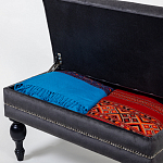 Мягкая банкетка с зоной для хранения Casket Dark Grey варинант исполнения - 4 | Loft Concept в Санкт-петербурге