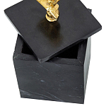 Мраморная шкатулка с бюстом из металла KELLY WEARSTLER варинант исполнения - 5 | Loft Concept в Санкт-петербурге