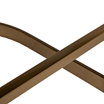 Стул барный букле бежевый с каркасом цвета матовое золото Tactility варинант исполнения - 4 | Loft Concept в Санкт-петербурге