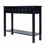 Черная консоль с выдвижными ящиками Monica варинант исполнения - 5 | Loft Concept в Санкт-петербурге