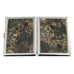 Портсигар на 10 сигарет с газовой зажигалкой из натурального камня Эвдиалит Stone Cigarettes Cases варинант исполнения - 4 | Loft Concept в Санкт-петербурге