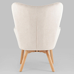 Белое кресло на ножках из массива CORDELIA варинант исполнения - 4 | Loft Concept в Санкт-петербурге