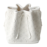 Кашпо в виде сумки  Bag Vase White Louis варинант исполнения - 4 | Loft Concept в Санкт-петербурге