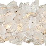 Люстра светодиодная фактурная в форме кольца Amber Crystal варинант исполнения - 1 | Loft Concept в Санкт-петербурге