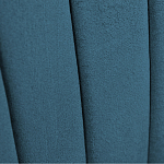 Барный стул со спинкой на 4-х деревянных ножках Синий Велюр Ava Charm варинант исполнения - 4 | Loft Concept в Санкт-петербурге