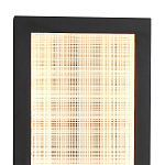 Светодиодное прямоугольное бра из металла черного цвета Lattice Lux варинант исполнения - 6 | Loft Concept в Санкт-петербурге